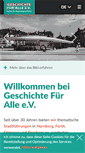 Mobile Screenshot of geschichte-fuer-alle.de